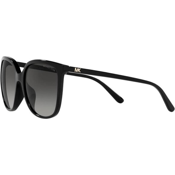 ?Michael Kors Sunglasses Women Black Anaheim Universal Rectangular Sunglasses